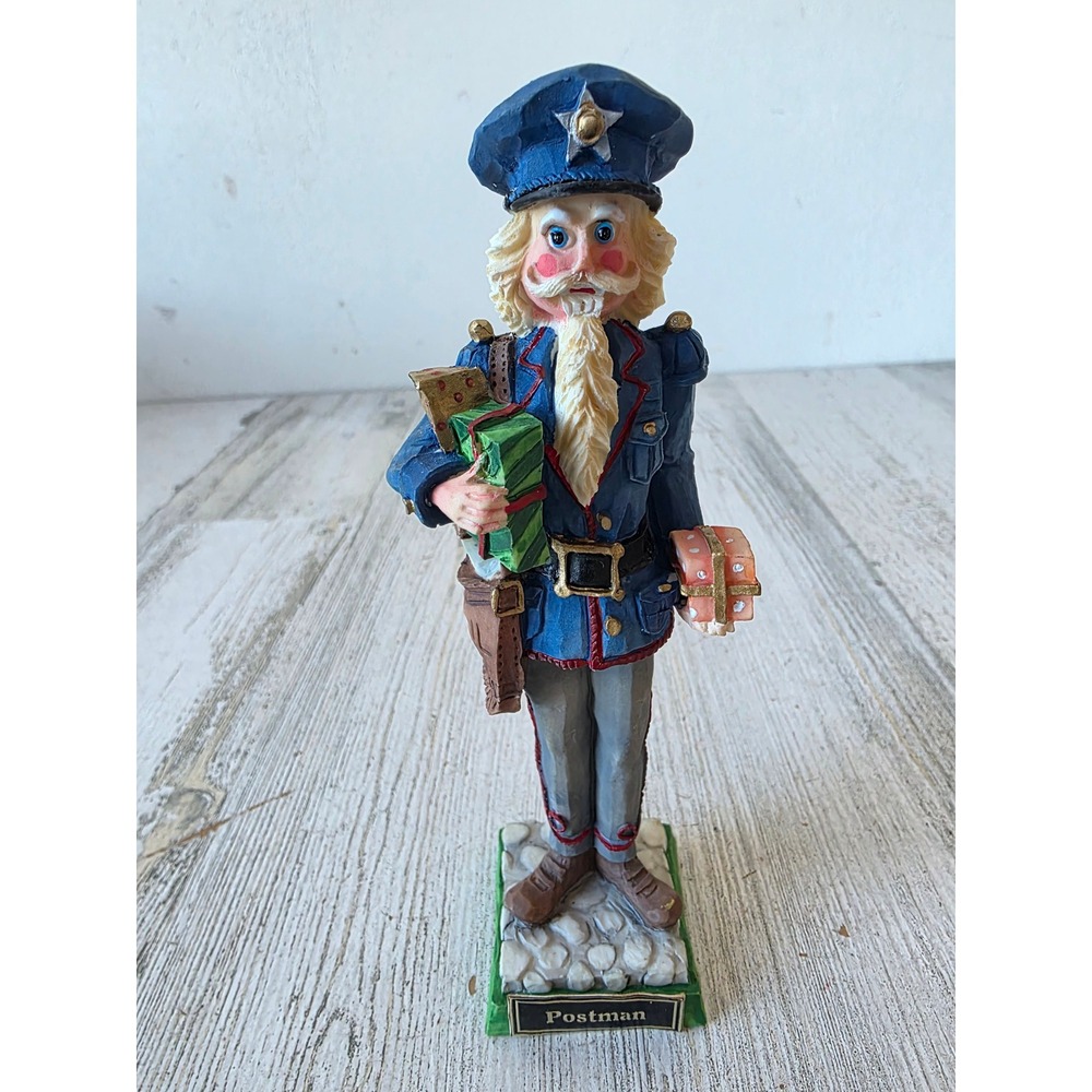 Vintage Roman postman mail‎ carrier figurine 1994 galleria lucchese postal